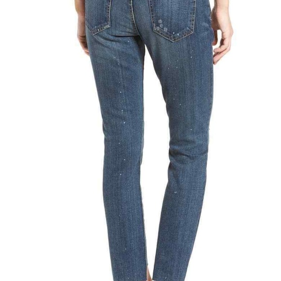 CURRENT ELLIOTT UNEVEN CUT LOVED DESTROY Jeans - Picture 3 of 5